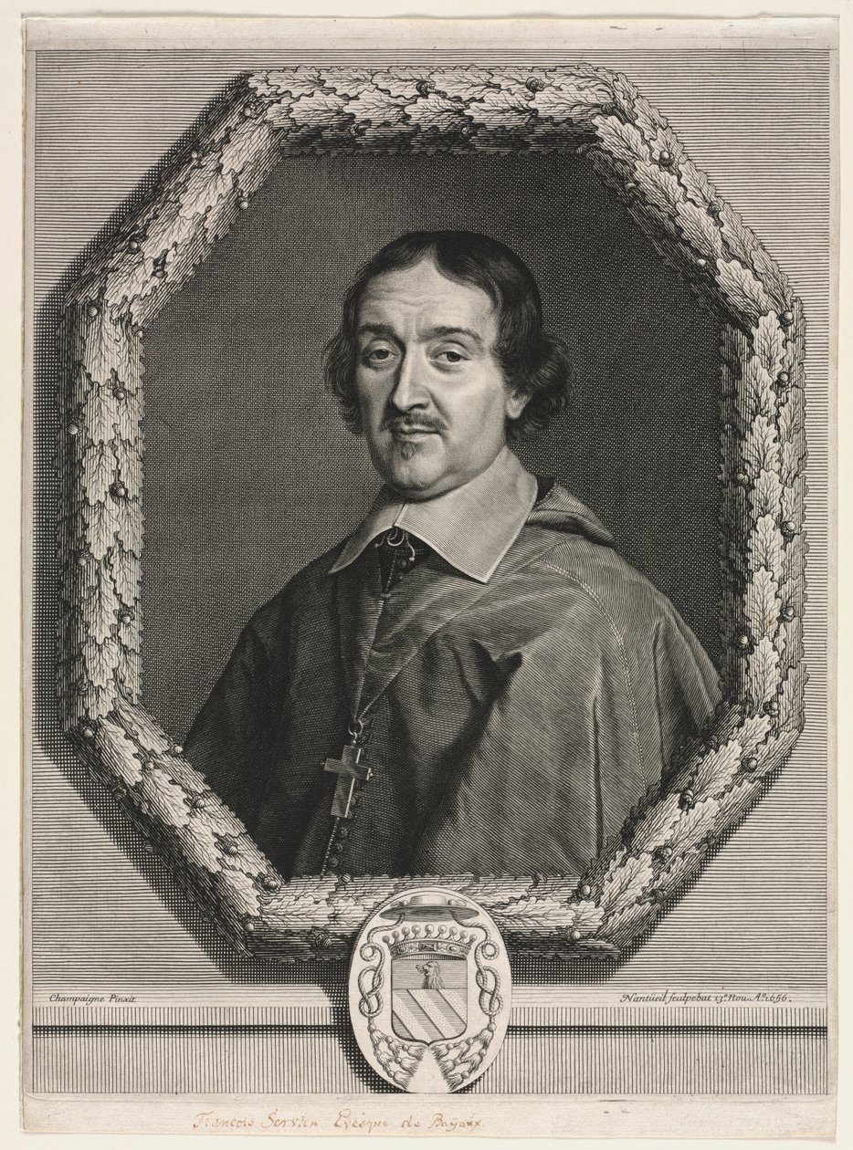 Francois Servien, biskup z Bayeux od Robert Nanteuil