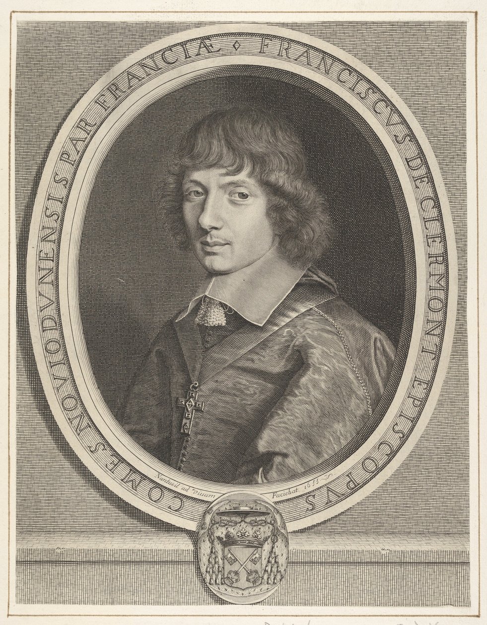 Francois de Clermont-Tonnerre, ca. 1655. od Robert Nanteuil