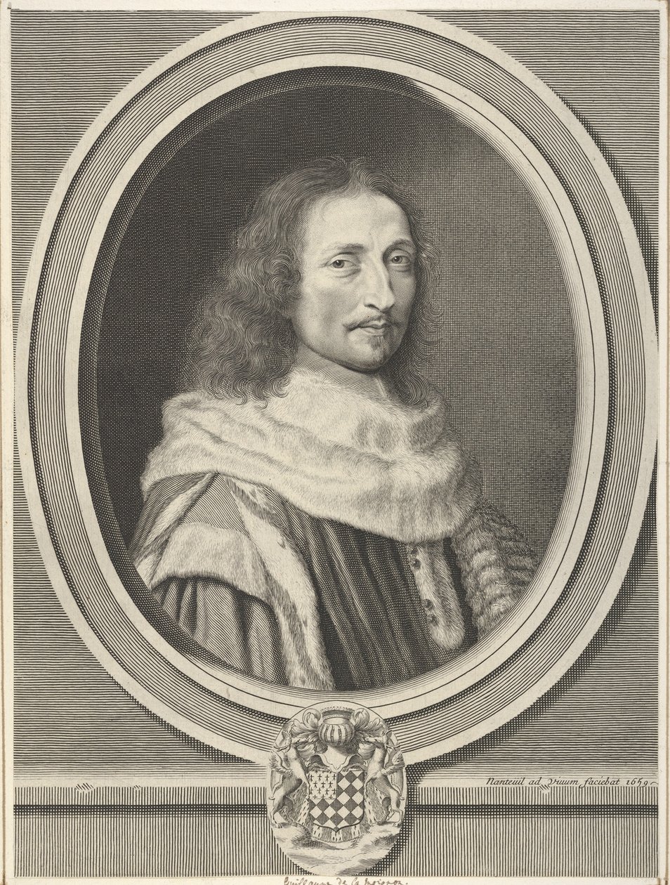 Guillaume de Lamoignon, 1659. od Robert Nanteuil