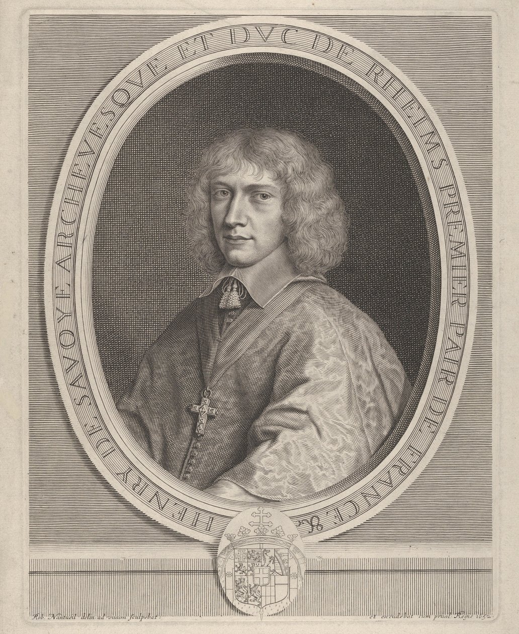 Jindřich II ze Sevilly, ca. 1651. od Robert Nanteuil