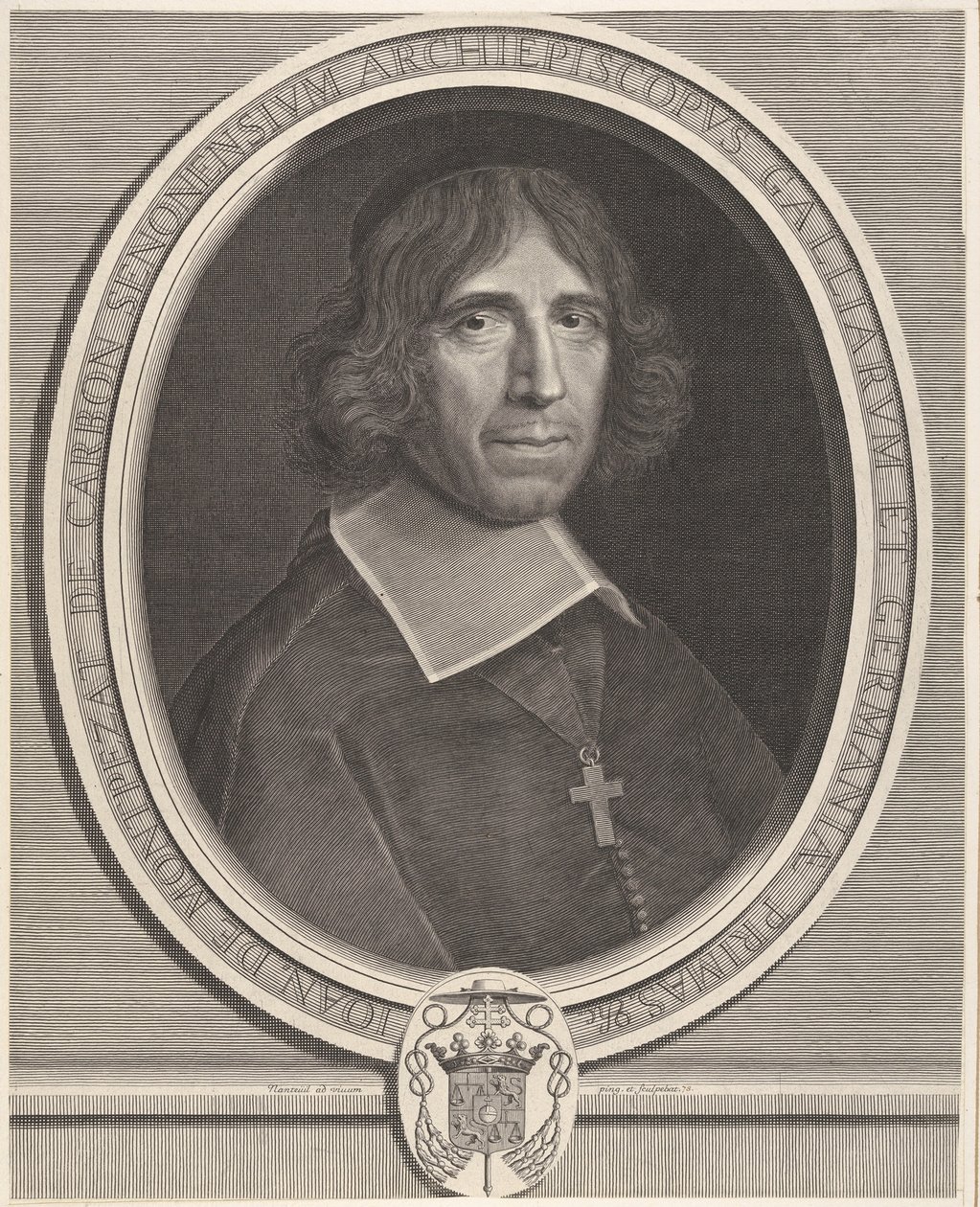 Jean de Montpezat de Carbon, ca. 1673. od Robert Nanteuil