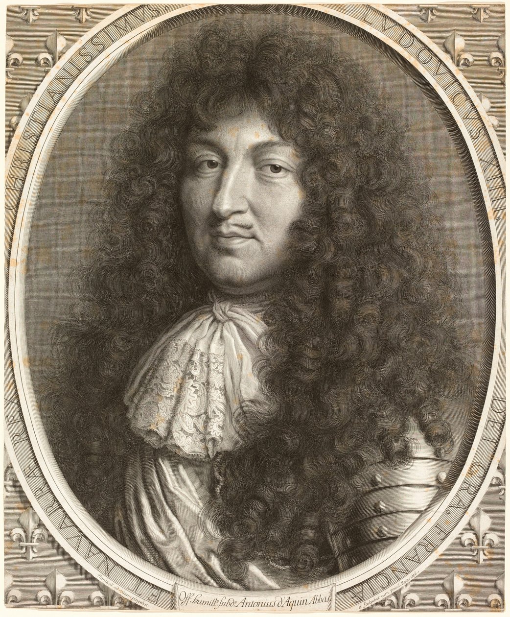 Ludvík XIV od Robert Nanteuil