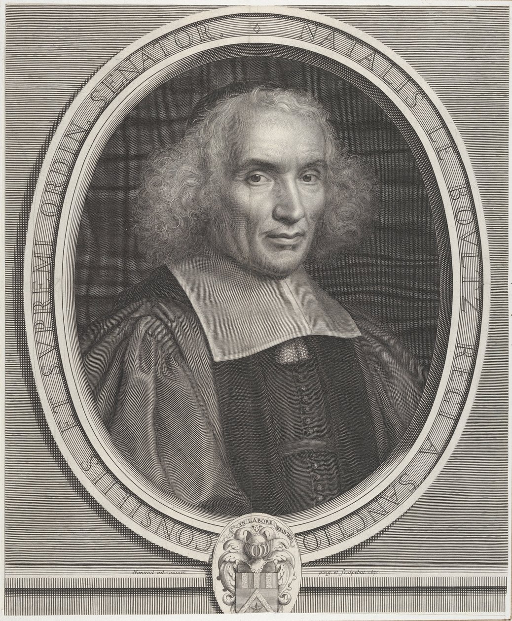 Noel Le Boultz, ca. 1671. od Robert Nanteuil