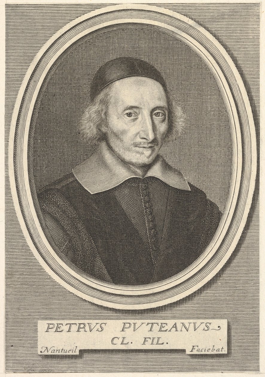 Pierre Dupuy, ca. 1648. od Robert Nanteuil