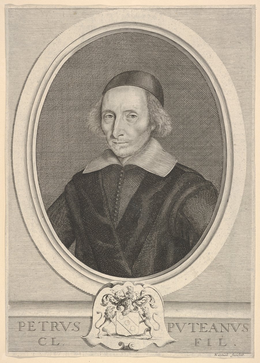 Pierre Dupuy, ca. 1648. od Robert Nanteuil