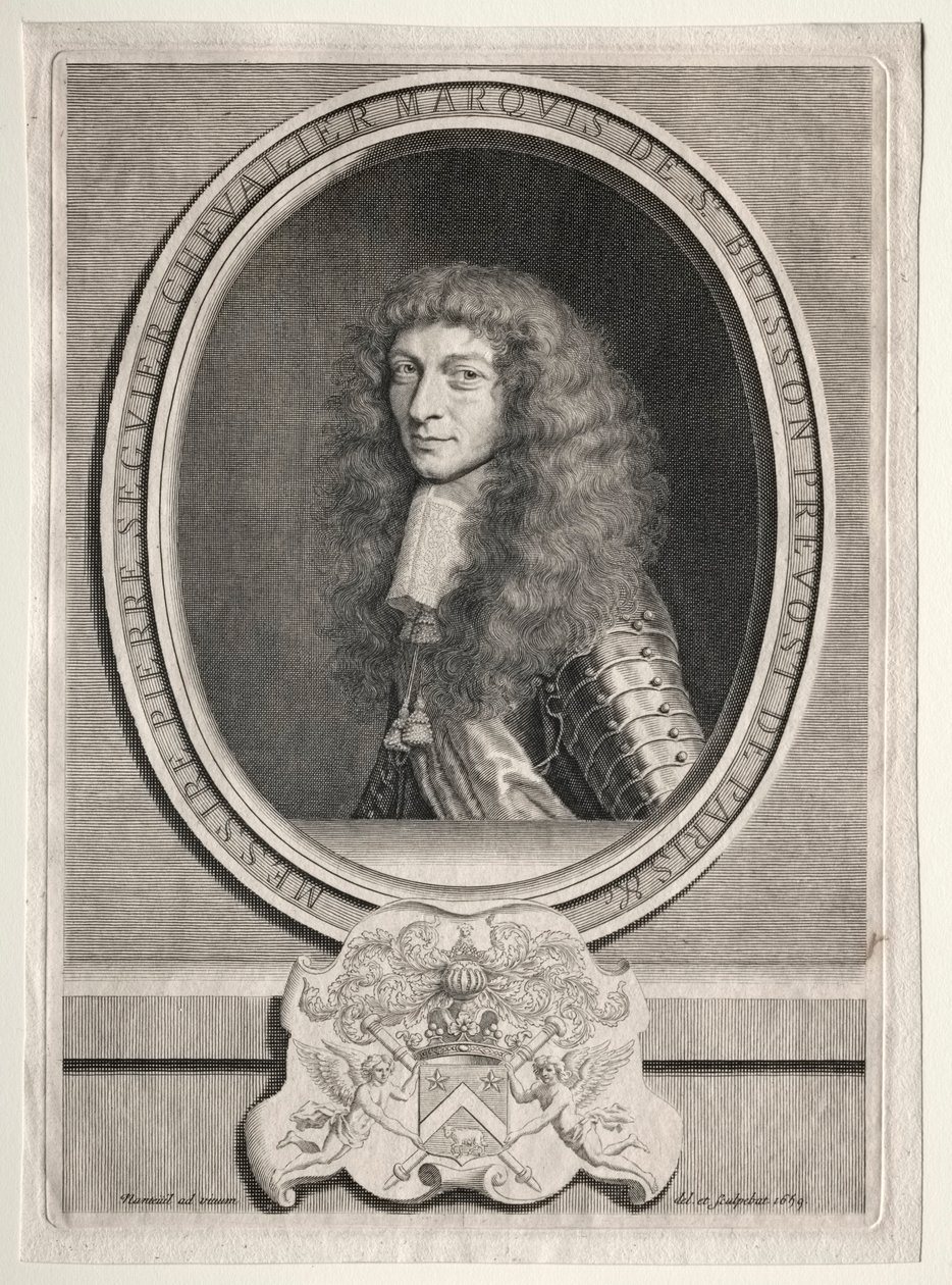 Pierre Seguier Chevalier, markýz ze St. Brisson od Robert Nanteuil