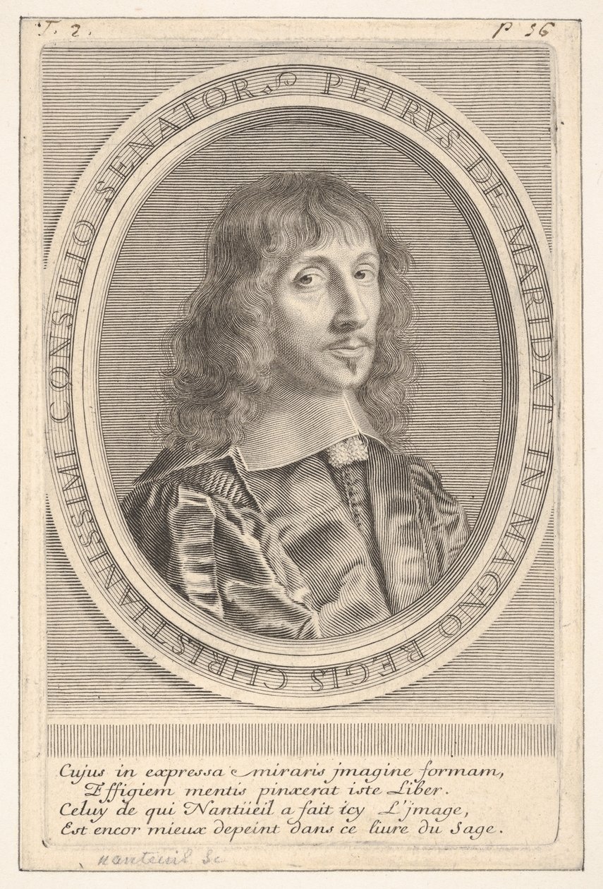 Pierre da Maridat, ca. 1653. od Robert Nanteuil