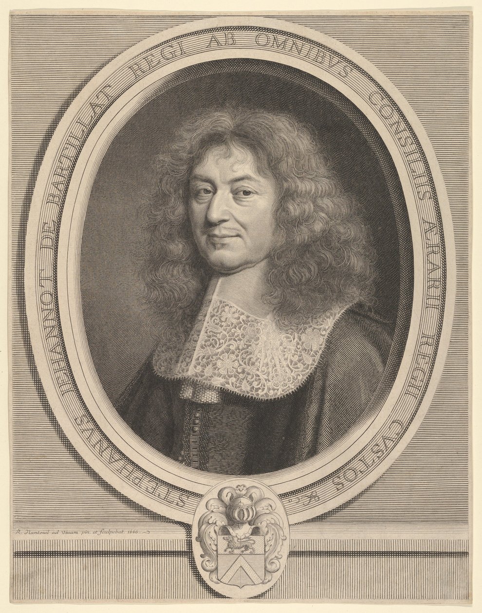 Etienne Jehannot de Bartillat, ca. 1666. od Robert Nanteuil