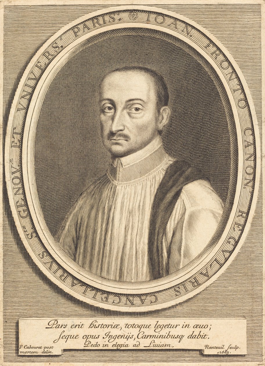 Jean Fronteau od Robert Nanteuil after F. Cabouret