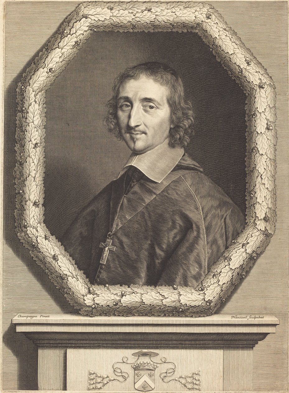 Ferdinand z Neufvillu od Robert Nanteuil after Philippe de Champaigne