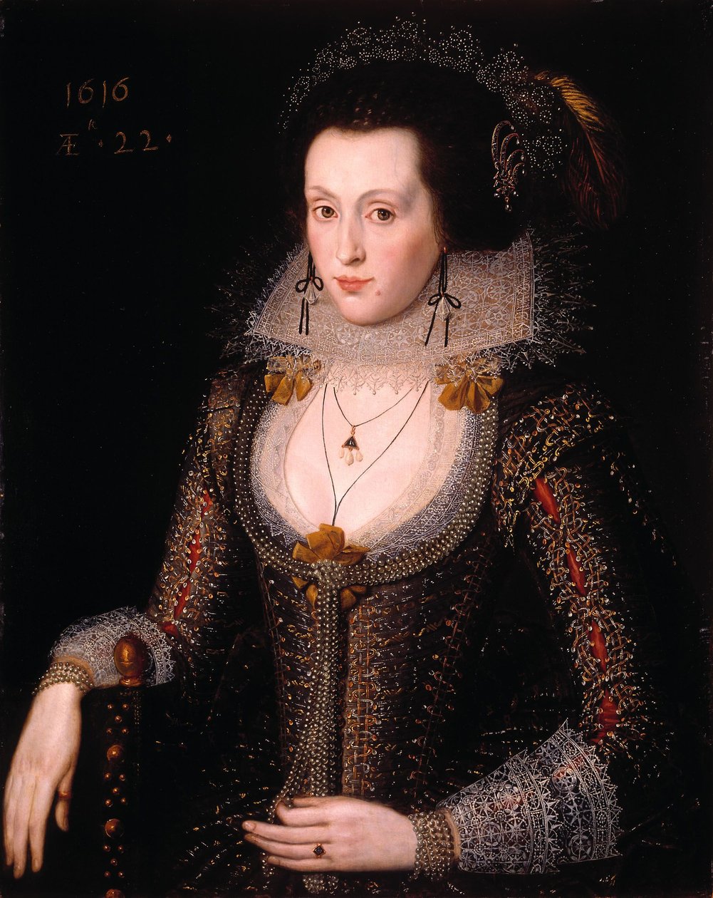 Elizabeth Poulett od Roberta Peakea od Robert Peake the elder