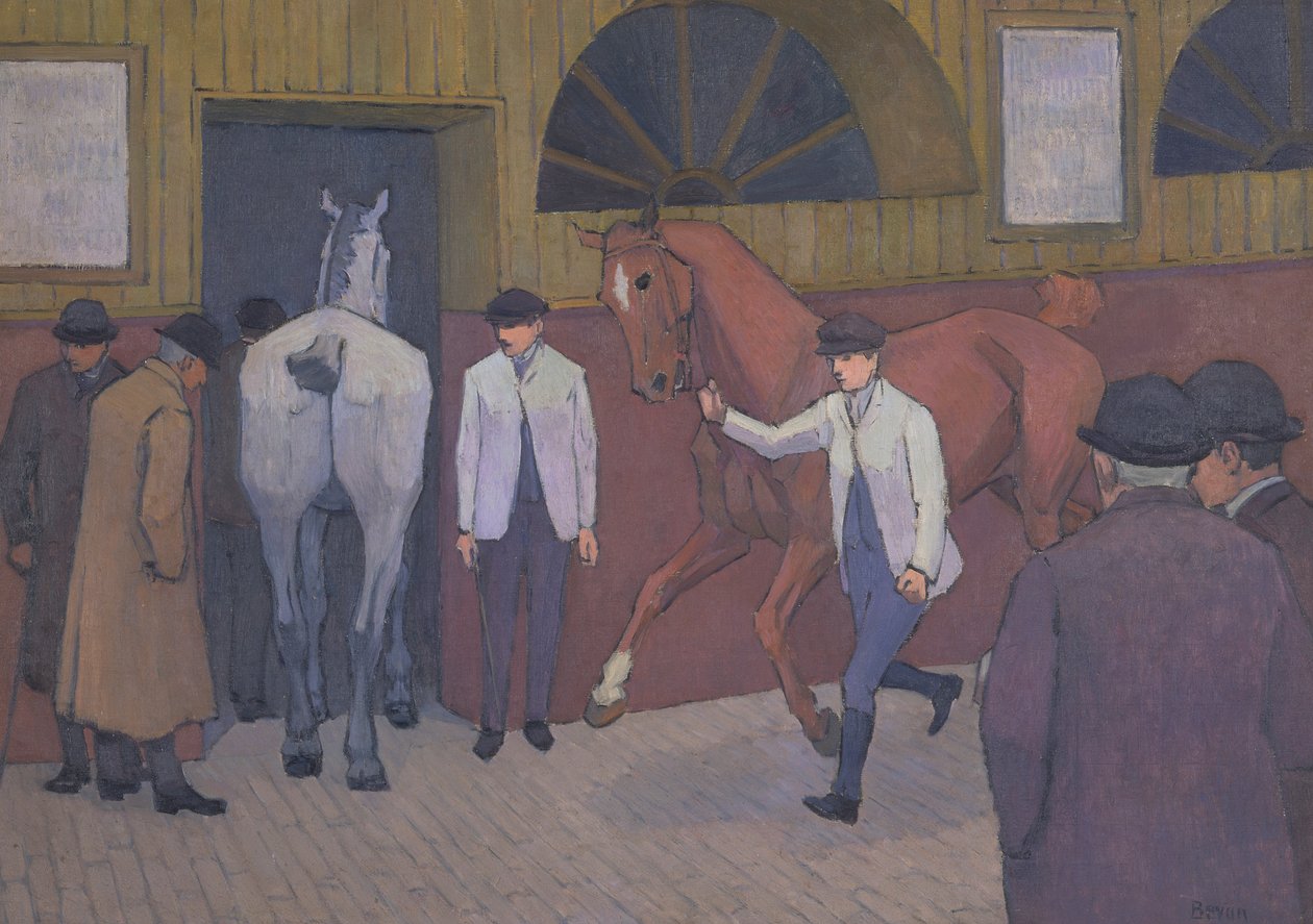 Horse Mart od Robert Polhill Bevan