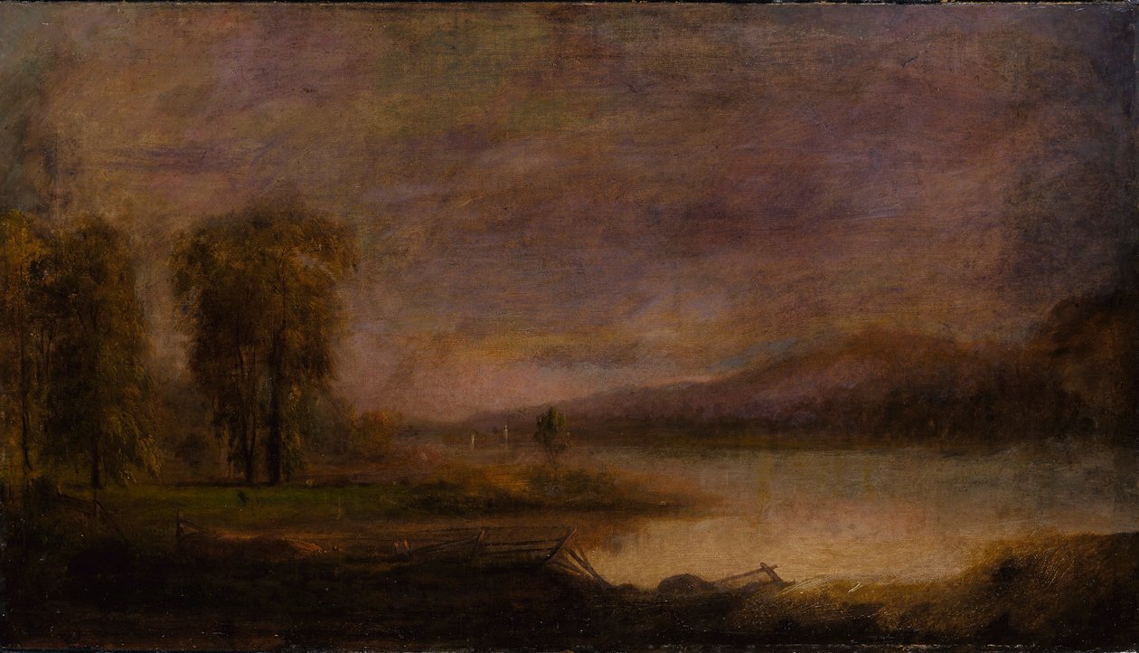 Krajina s jezerem od Robert S. Duncanson