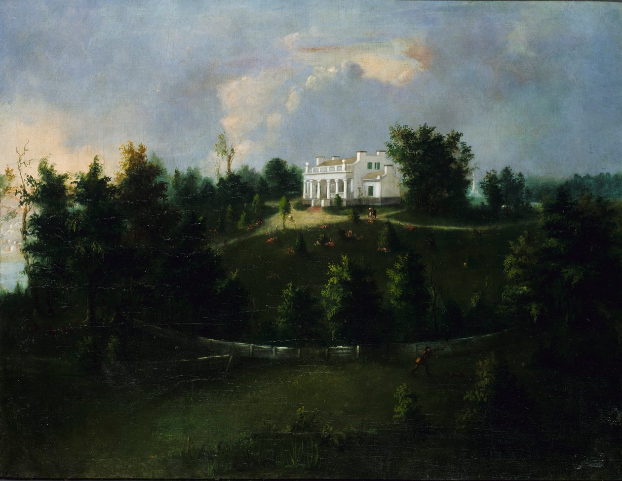Mount Healthy, Ohio od Robert S. Duncanson