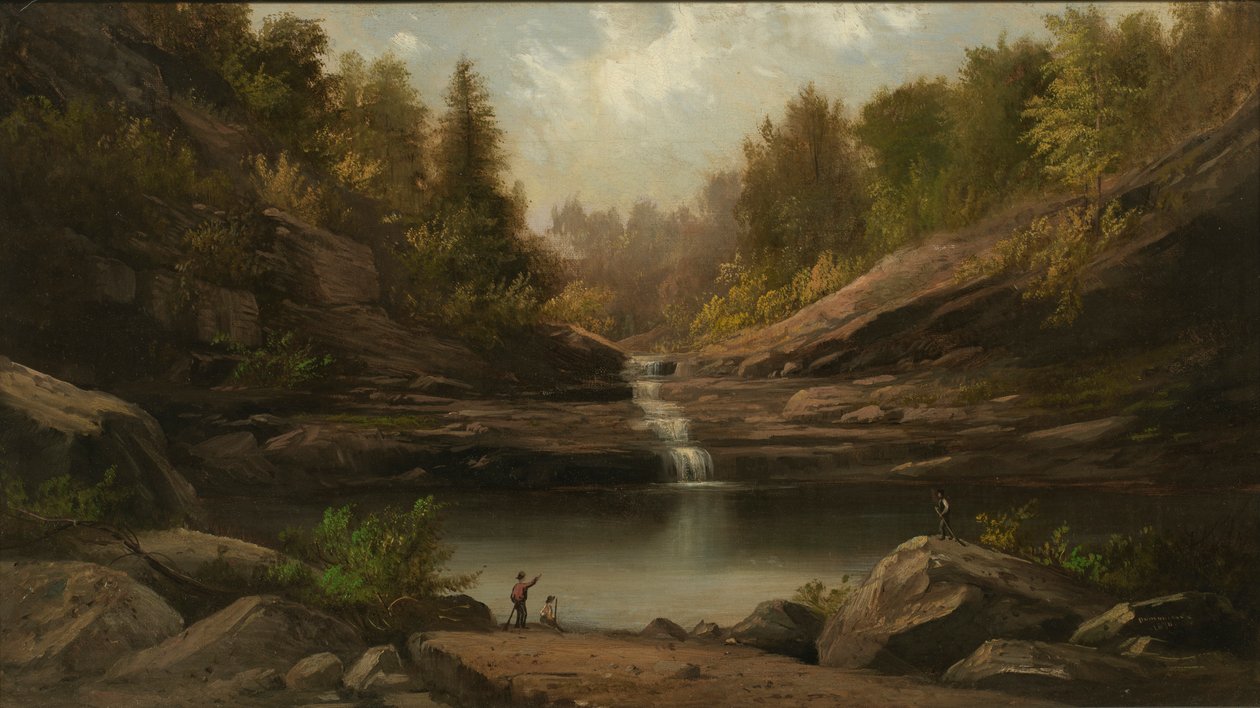 Horský bazén od Robert S. Duncanson