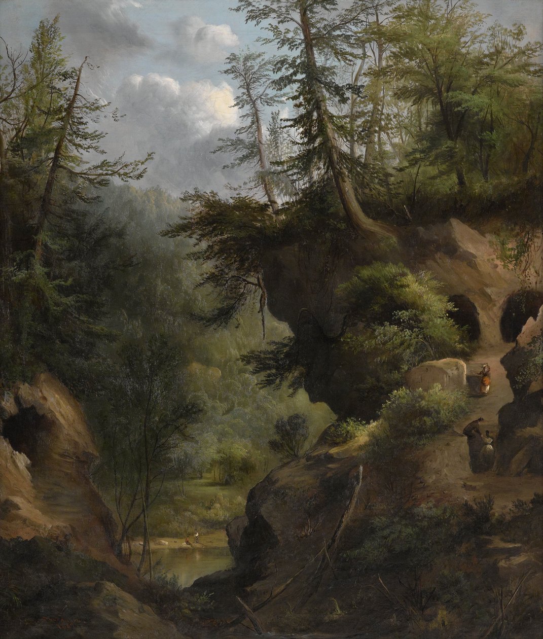 Jeskyně od Robert S. Duncanson