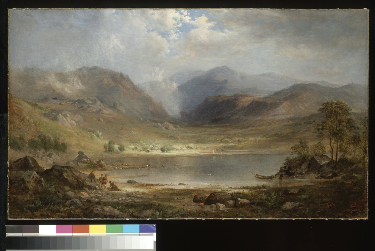 Loch Long (olej na plátně) od Robert Scott Duncanson
