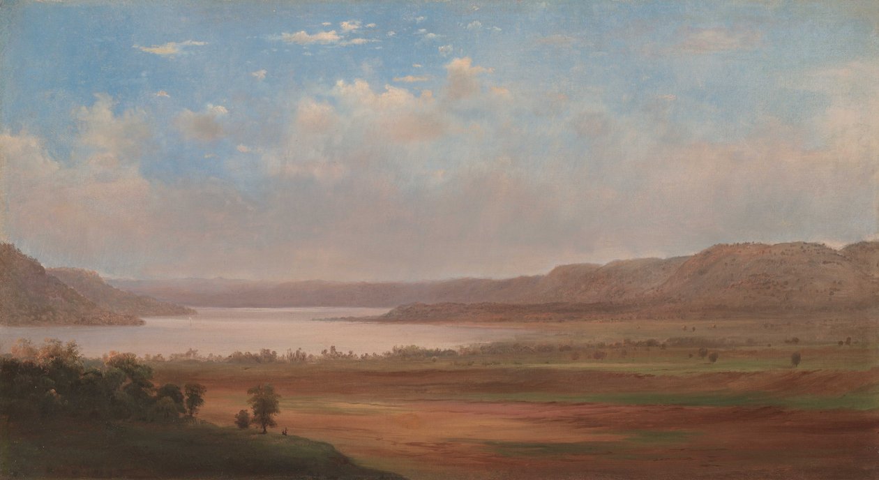 Pohled na jezero Pepin, Minnesota, 1862 od Robert Scott Duncanson