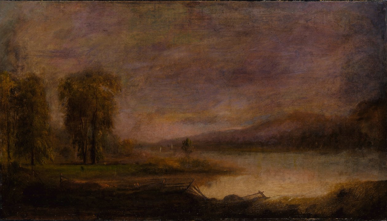 Krajina s jezerem, 1864. od Robert Seldon Duncanson