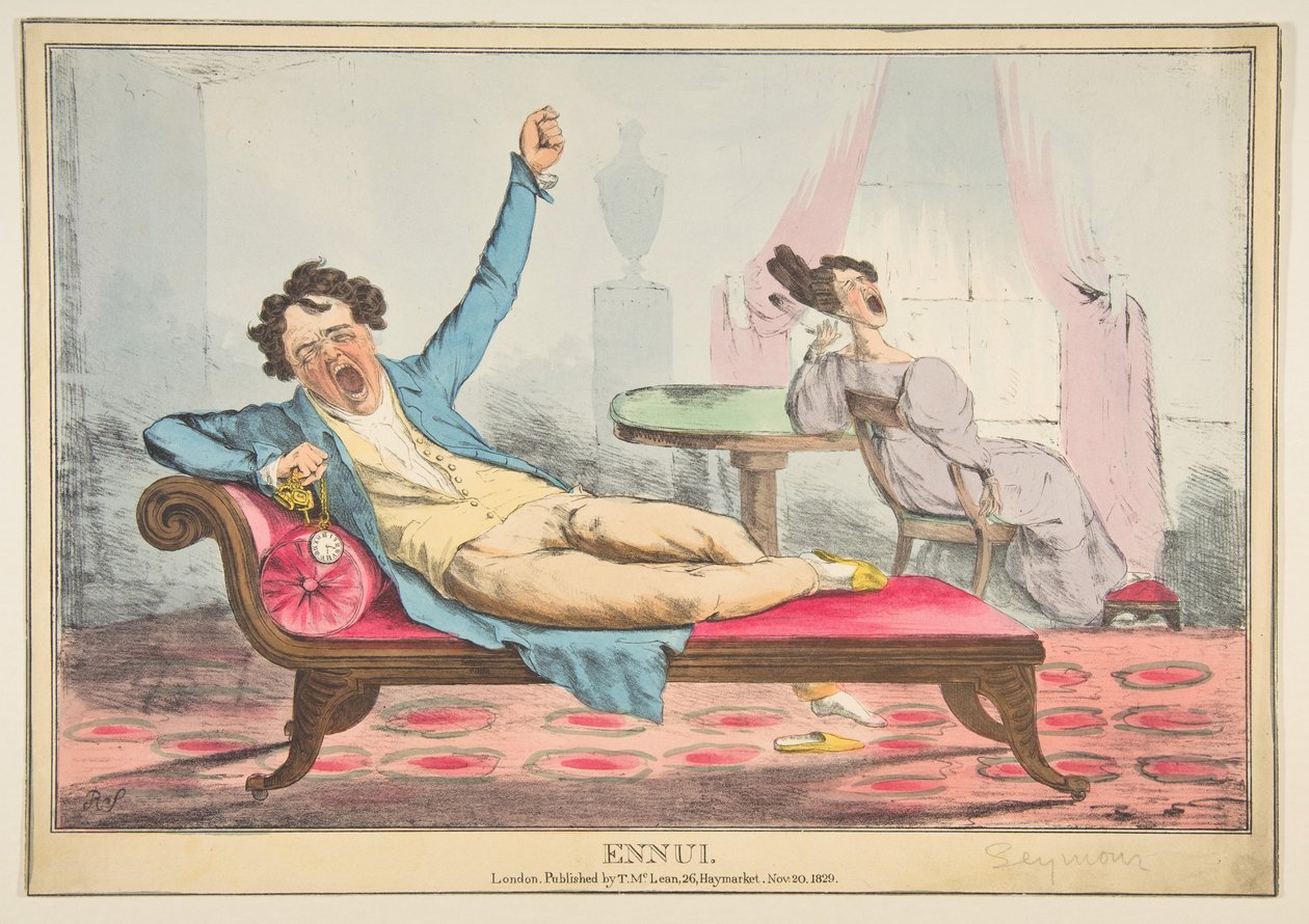 Ennui, 20. listopadu 1829. od Robert Seymour
