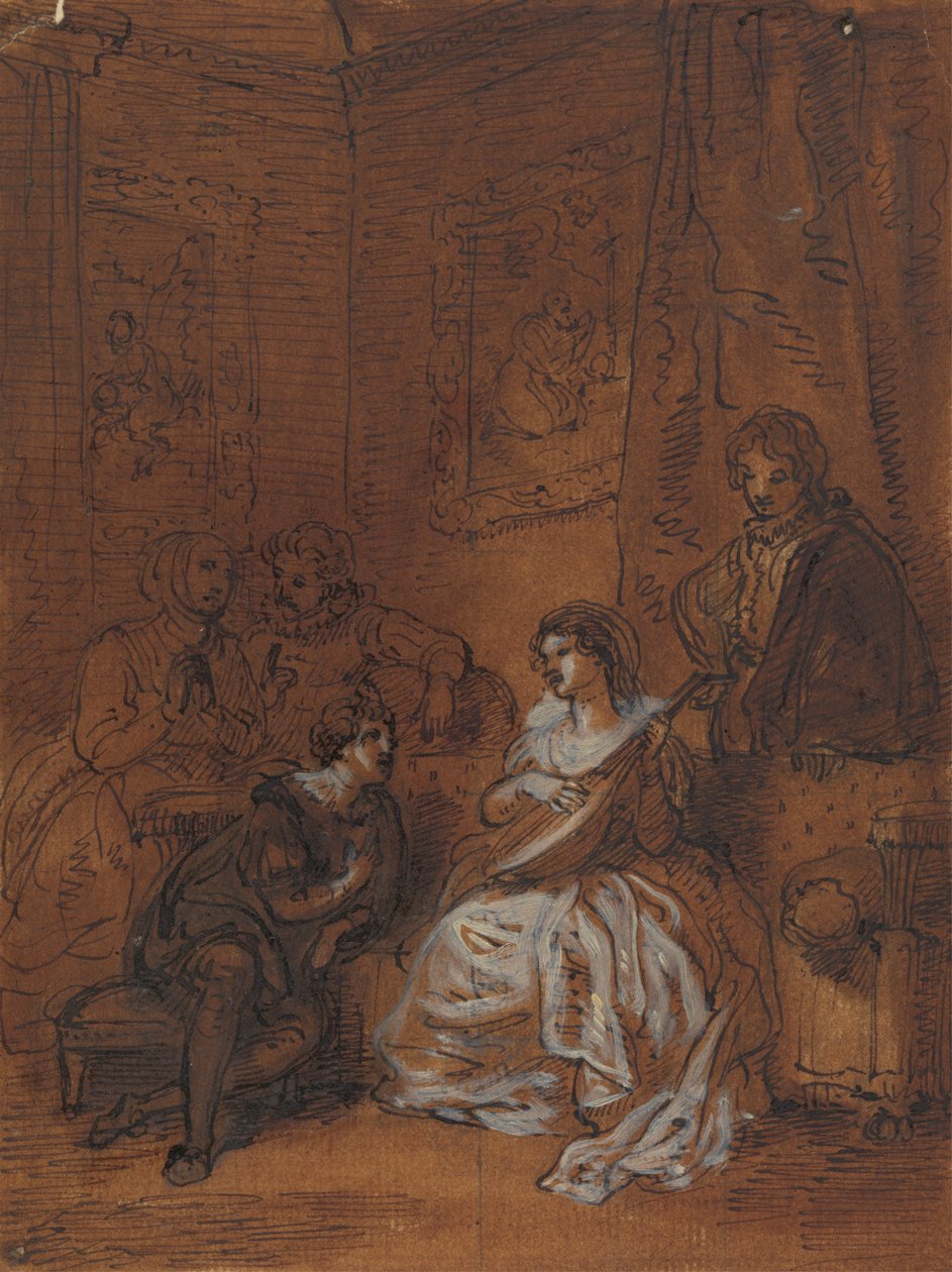 [Jedna z] Ilustrace k Shakespearovi od Robert Smirke