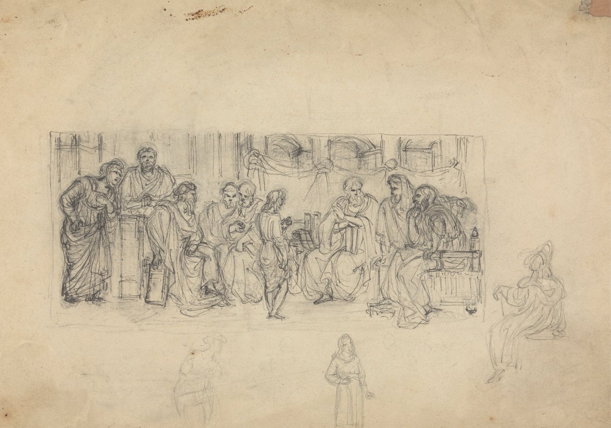 Scéna ze Shakespeara, Romeo a Julie od Robert Smirke
