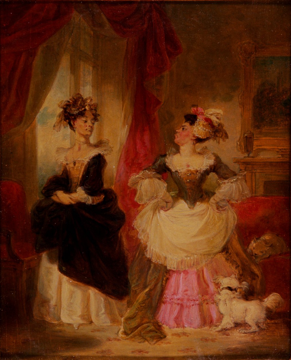 Rivalové, c1827 od Robert Smirke