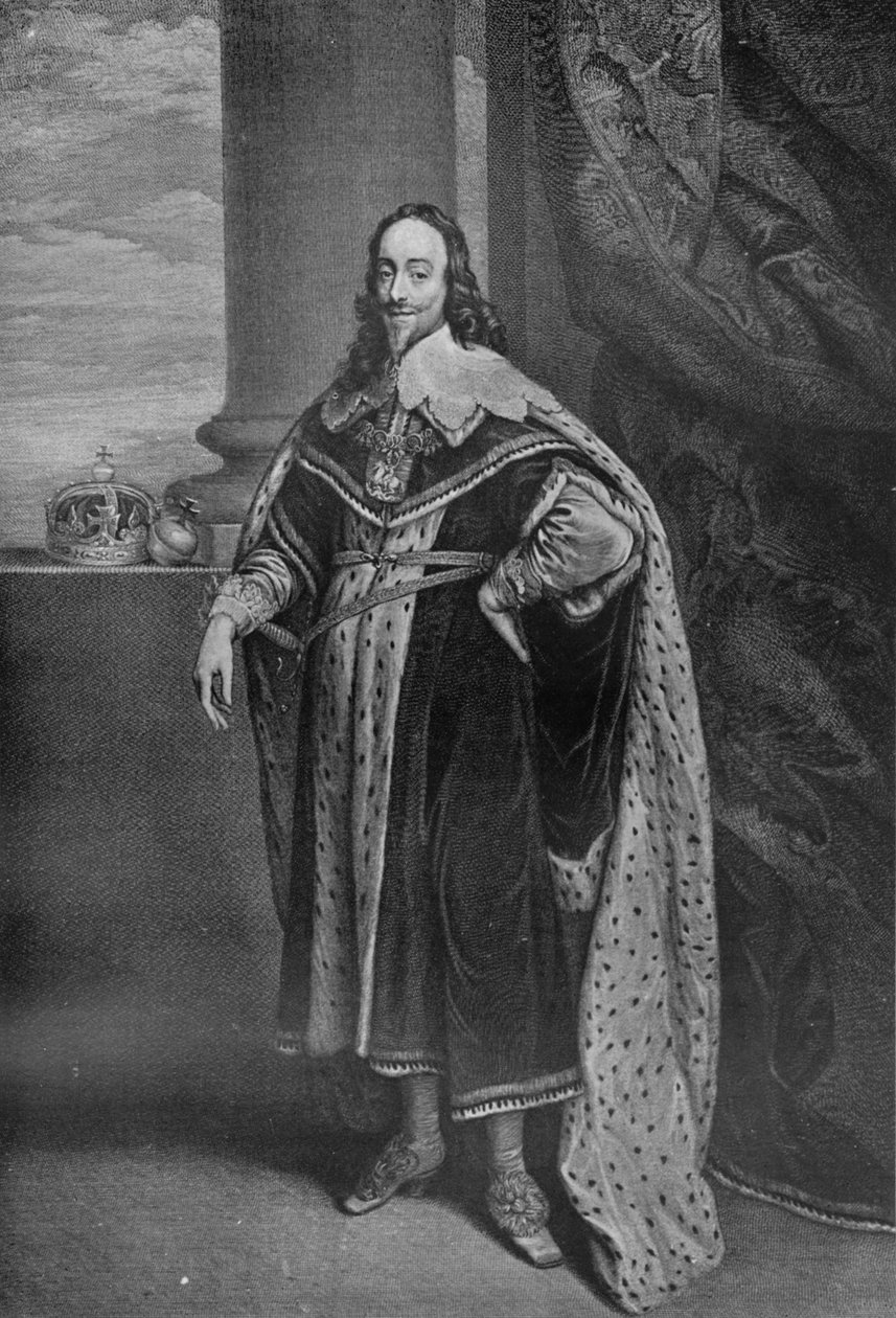 Karel I., 1770 od Robert Strange