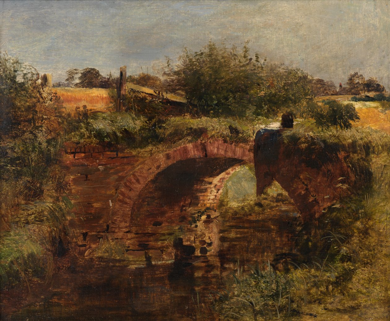 Most ve Wirral (olej na palubě) od Robert Tonge