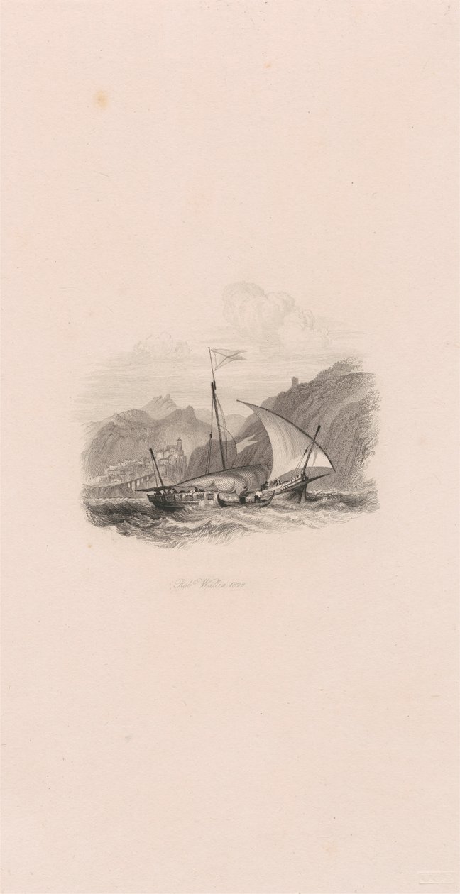 Amalfi (viněta) od Robert Wallis