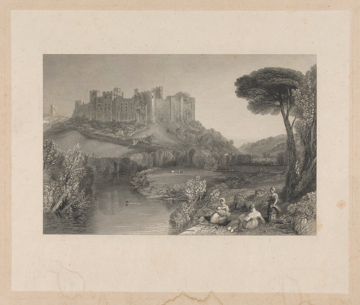Hrad Ludlow, Shropshire od Robert Wallis