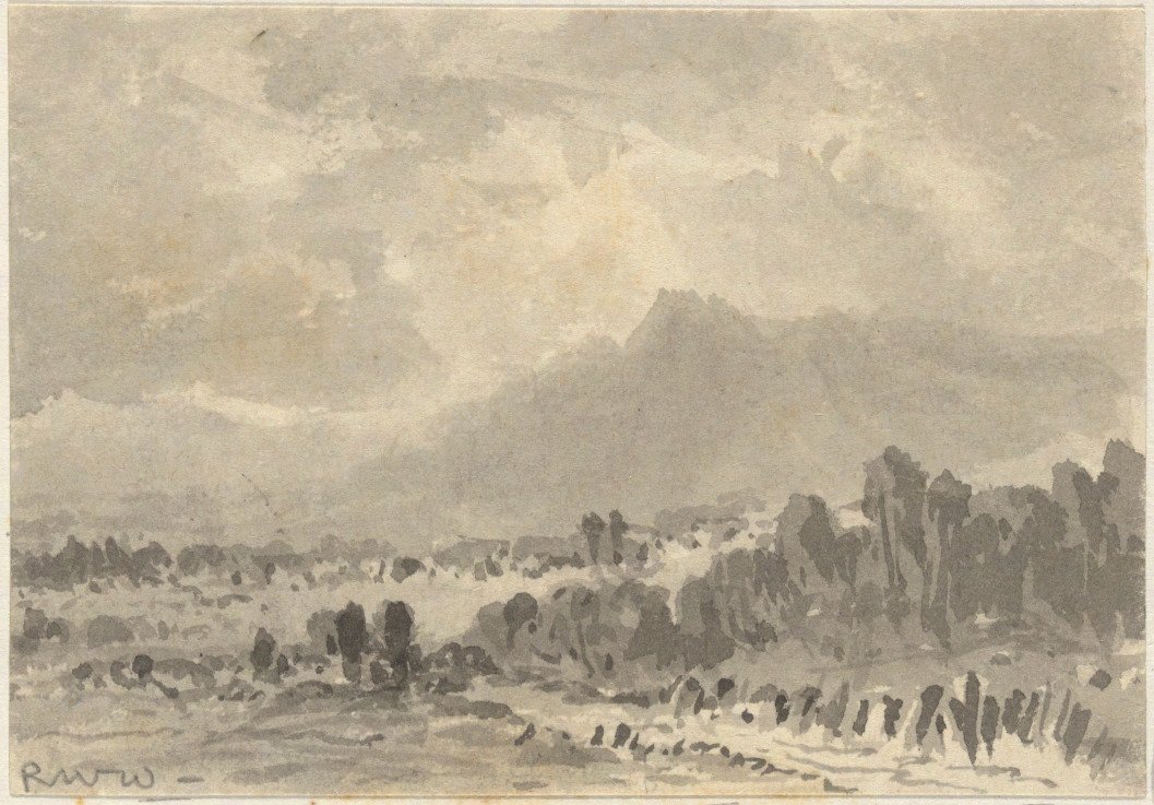 Krajina - skály a hory od Robert Walter Weir