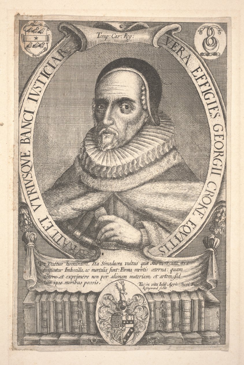 Sir George Croke (lept) od Robert White
