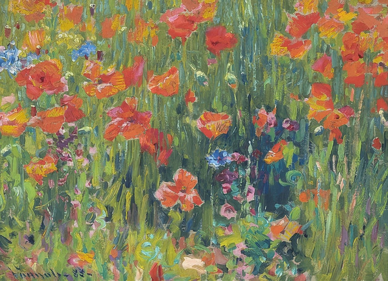Vlčí mák. 1888 od Robert William Vonnoh