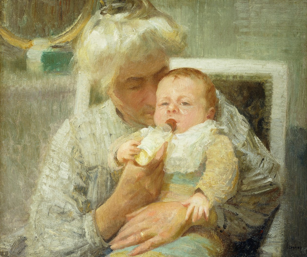 Dětská láhev od Robert William Vonnoh
