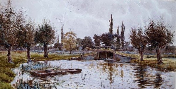 Cardingtonský zámek od Robert Winchester Fraser