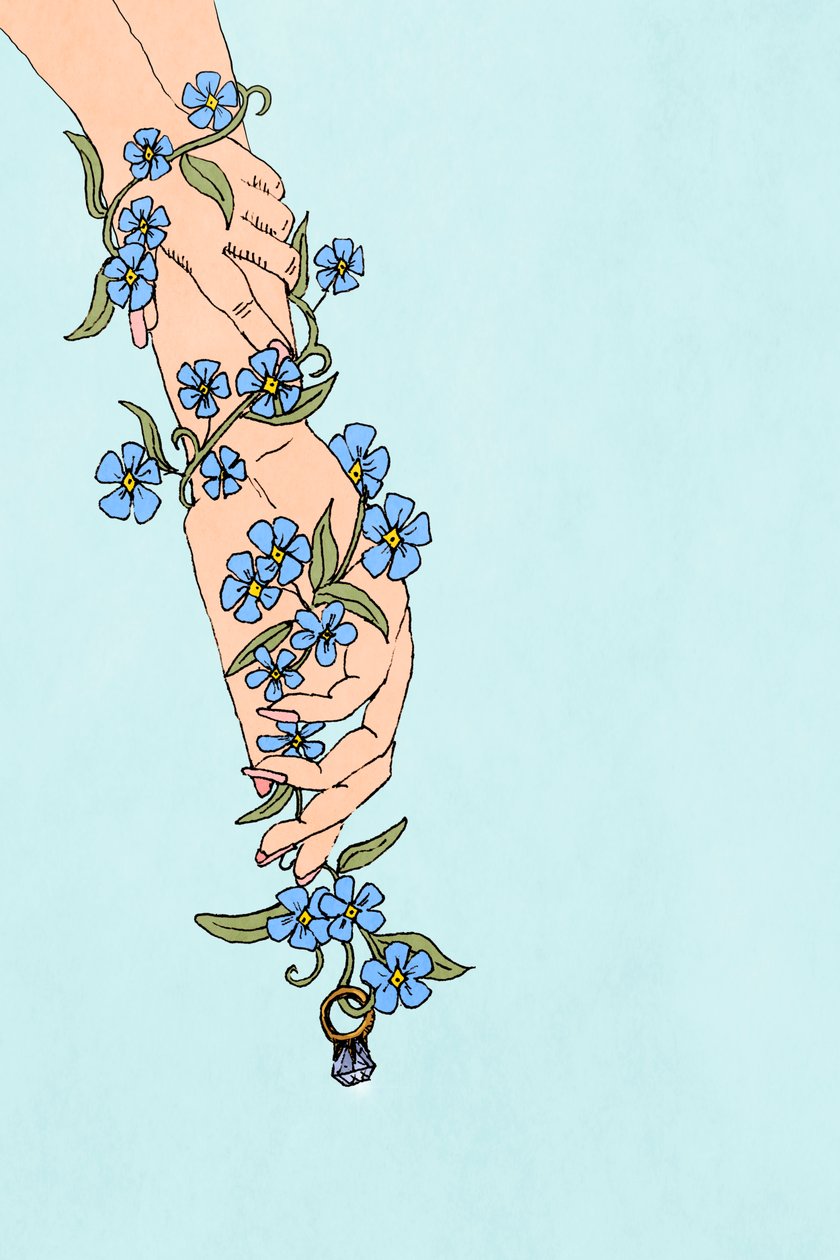 Forget Me Not, 2022 (digitální) od Roberta Murray
