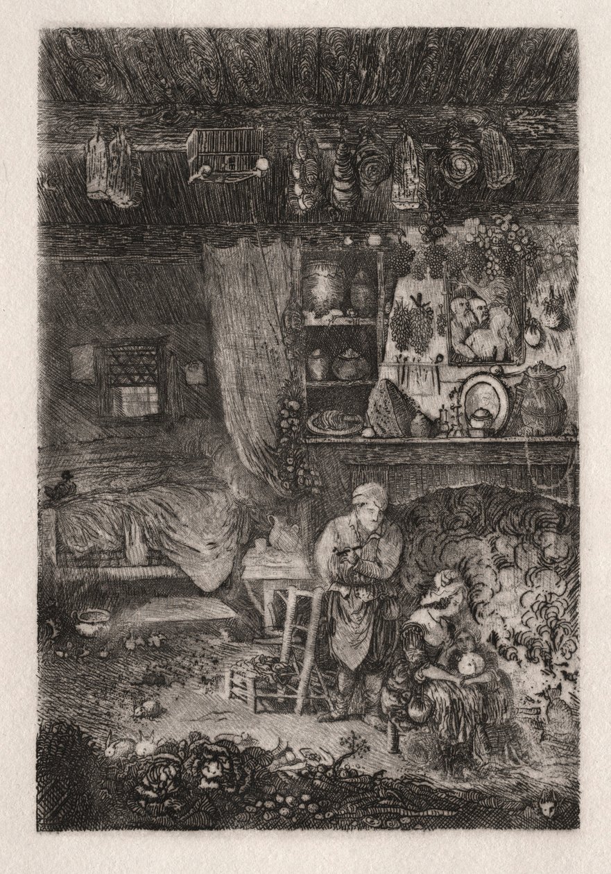 Vlámský vnitrozemí, 1856-66. od Rodolphe Bresdin