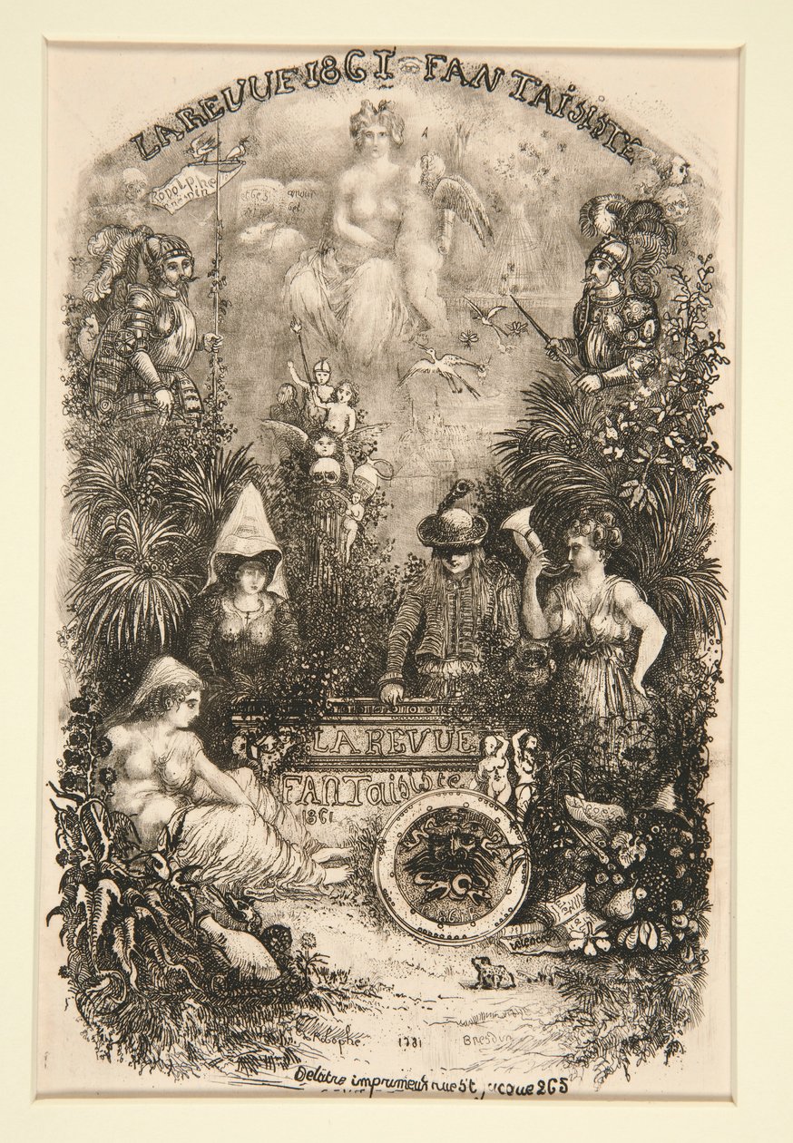 Frontispis de od Rodolphe Bresdin