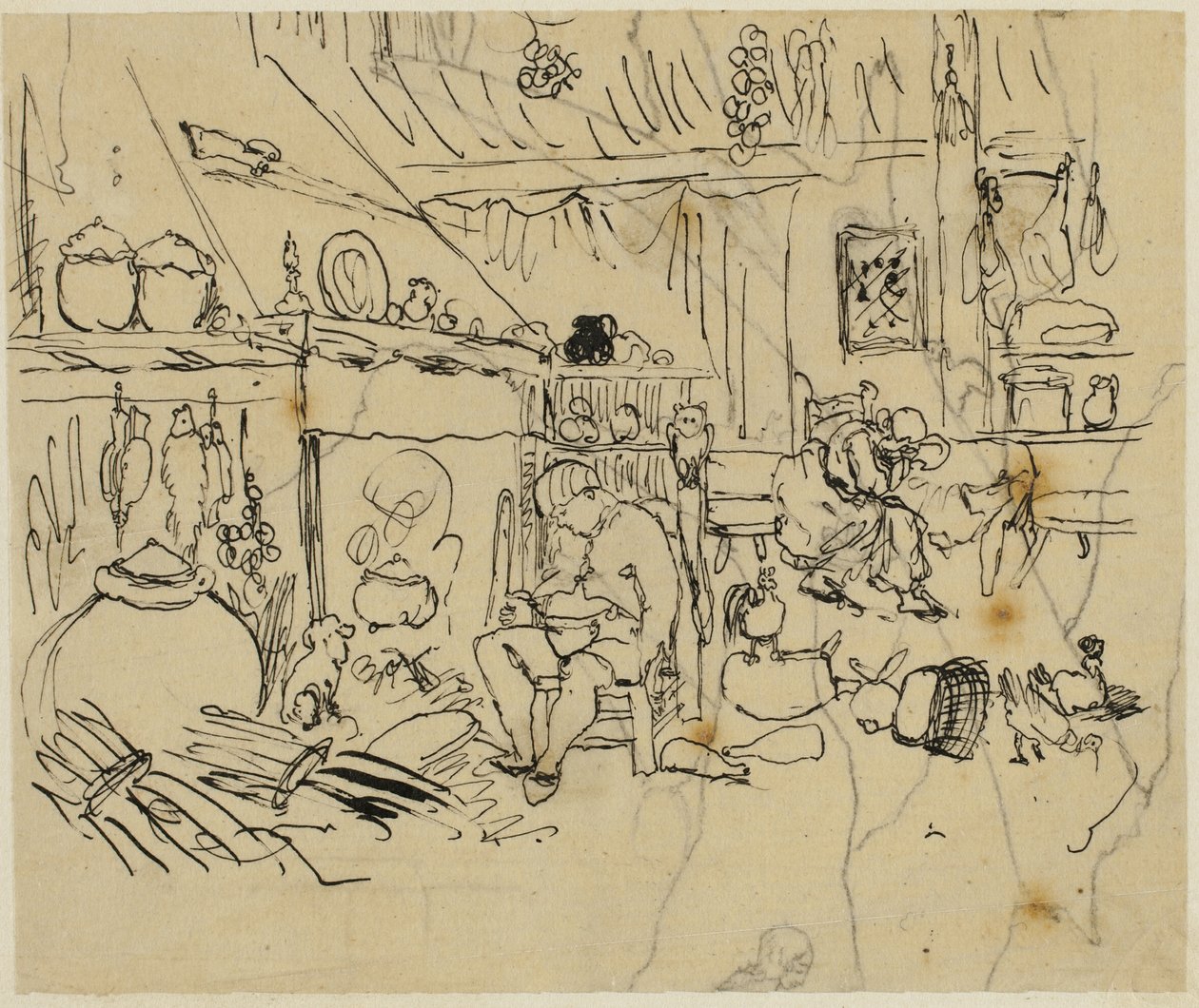 Misery at Home od Rodolphe Bresdin