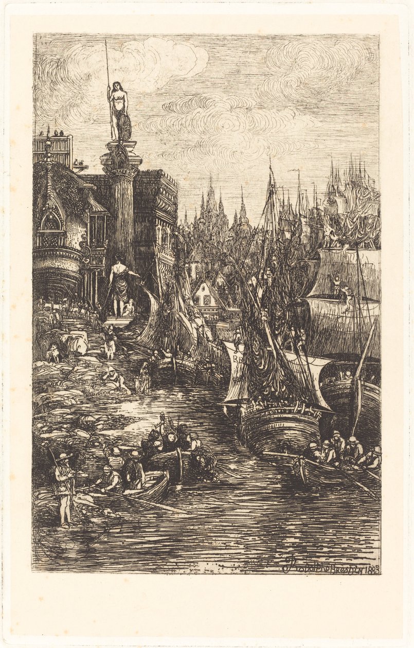 Můj sen od Rodolphe Bresdin