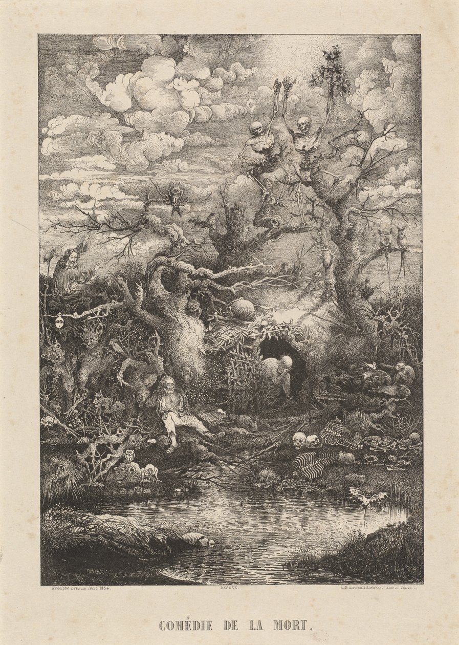 Komedie smrti od Rodolphe Bresdin