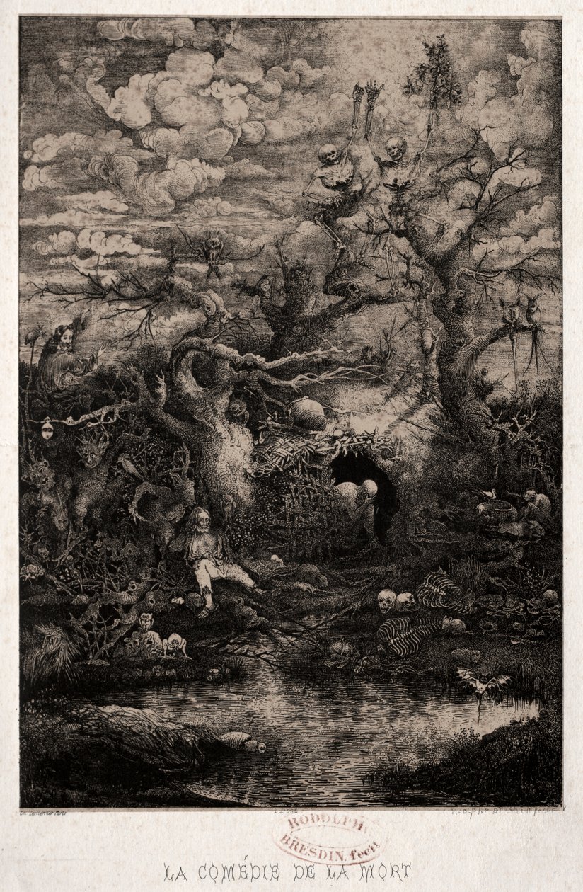 Komedie smrti od Rodolphe Bresdin