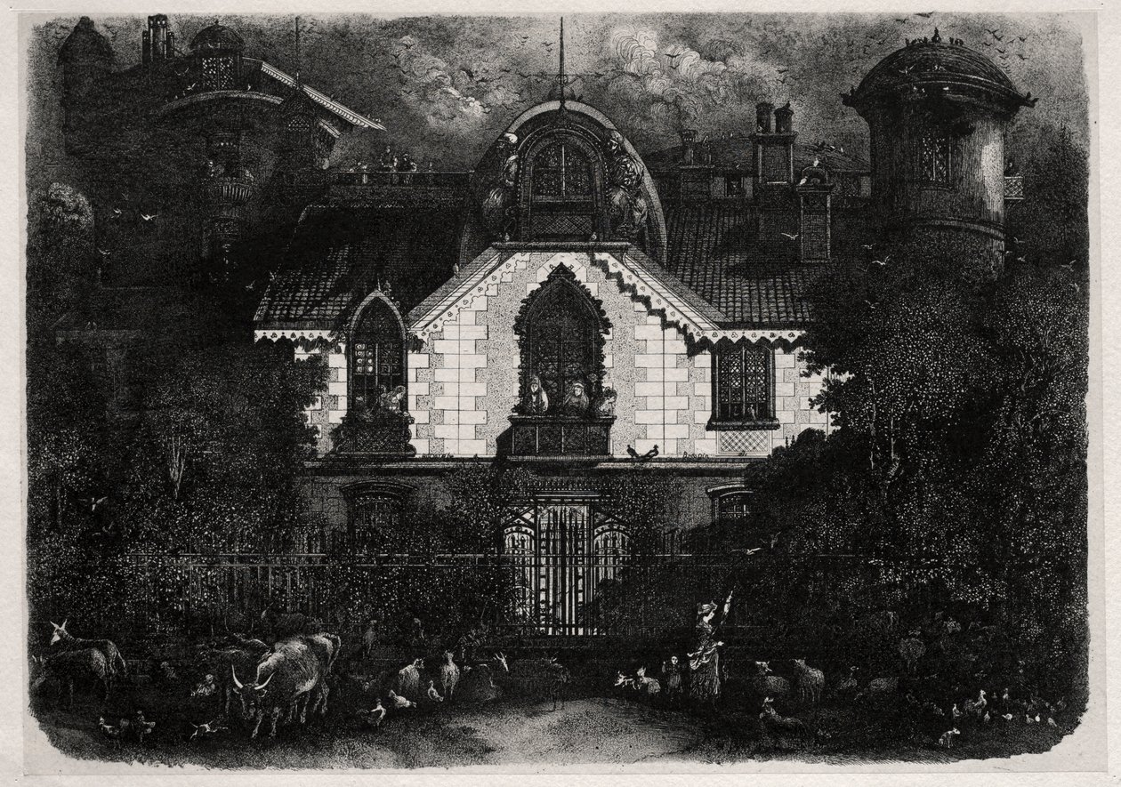 Začarovaný dům od Rodolphe Bresdin