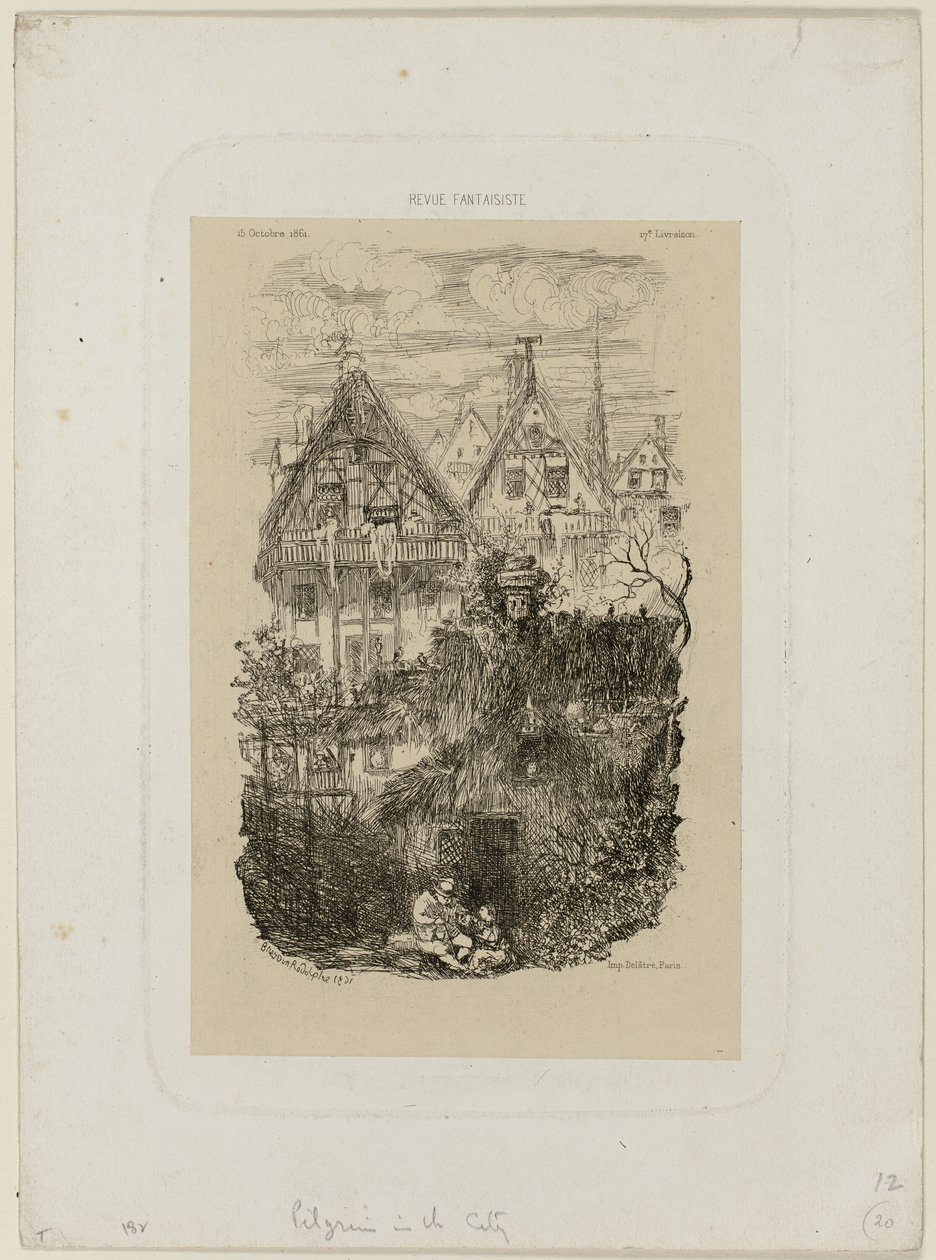 The Neighborhood, z Revue Fantaisiste od Rodolphe Bresdin