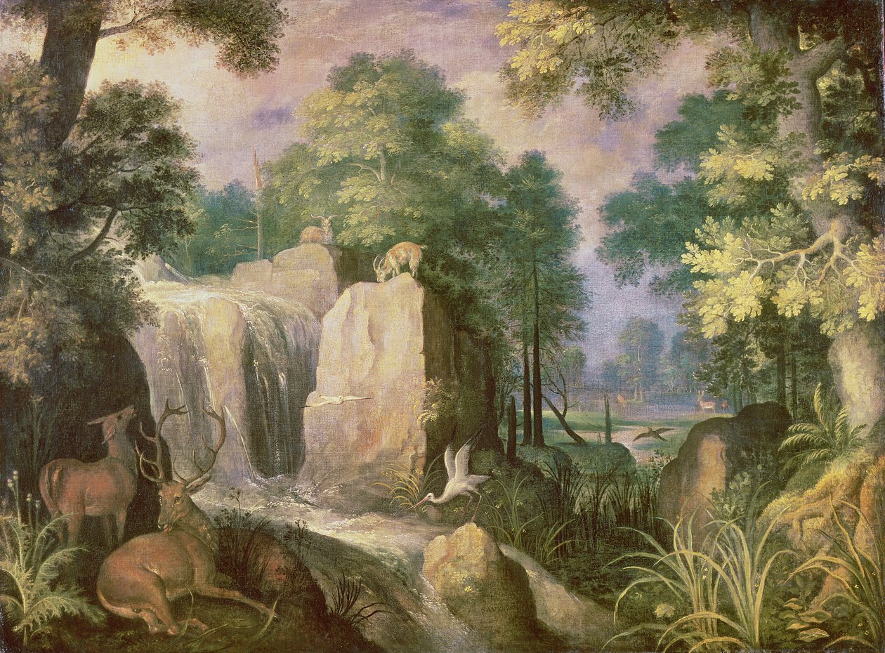 Krajina s útesy od Roelandt Jacobsz. Savery