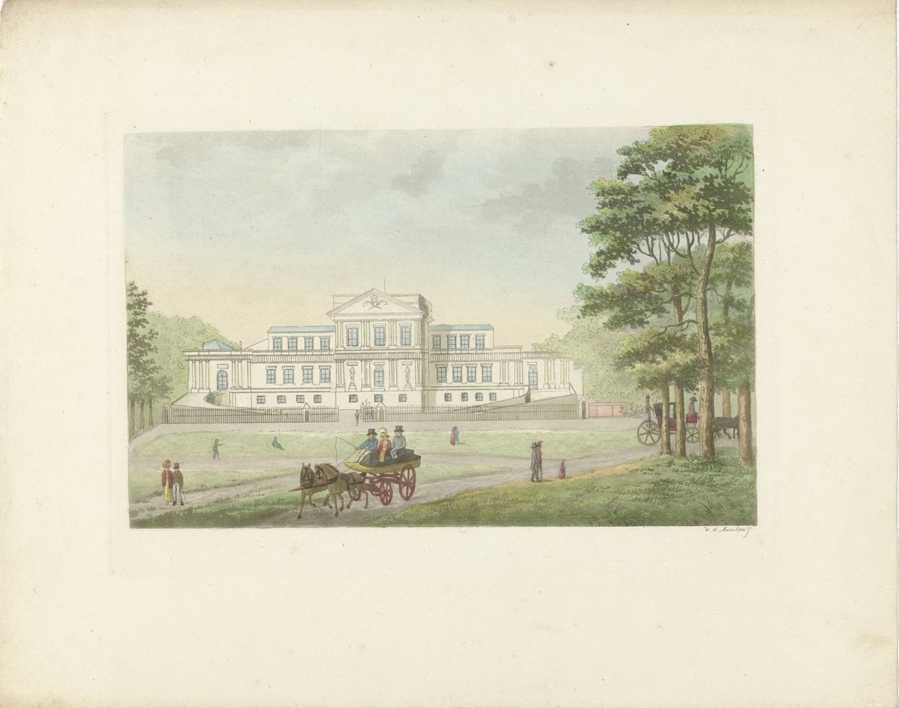 Pavilon Welgelegen v Haarlemu od Roelof van der Meulen