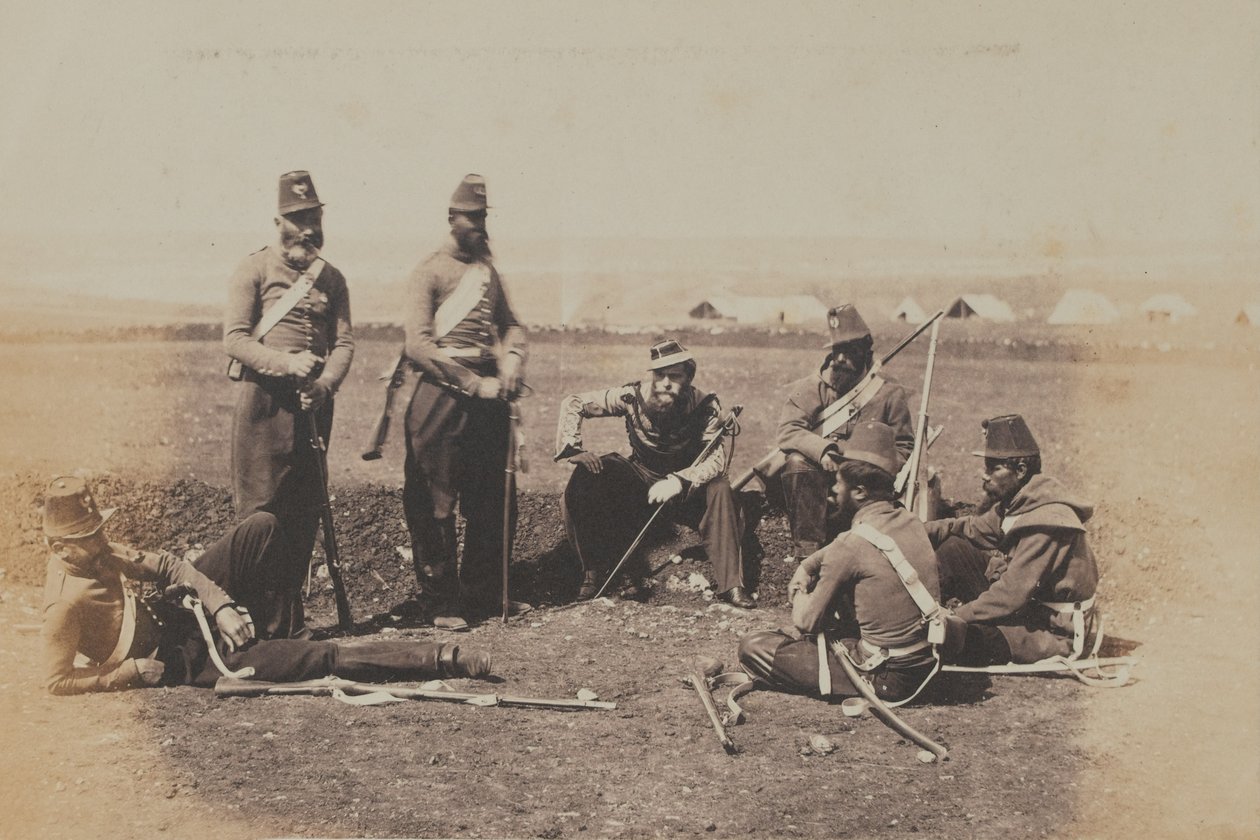 afričtí lovci od Roger Fenton
