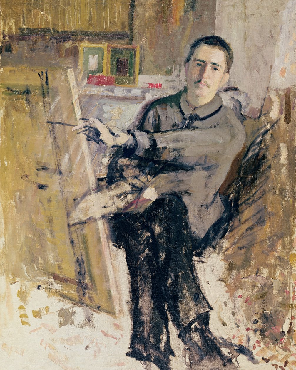 Autoportrét, kolem 1907-08 od Roger de La Fresnaye