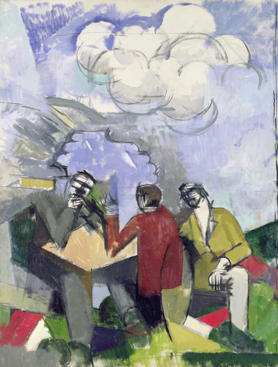 Dobytí vzduchu, 1913 od Roger de La Fresnaye